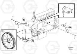 41483 Cooling fan mounting EC700C, Volvo Construction Equipment