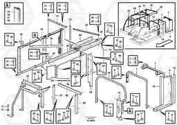 11412 Cowl frame EW160B, Volvo Construction Equipment