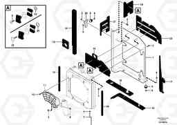 93737 Radiator installation EC35 TYPE 283, Volvo Construction Equipment