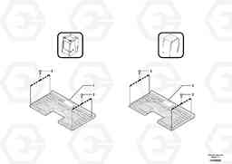 28802 Cabin floor ( standard and canopy ) EC25 TYPE 281, Volvo Construction Equipment