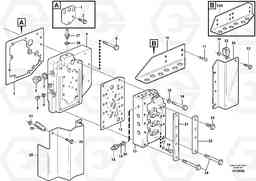 89079 Range selector valve with fitting parts L90E, Volvo Construction Equipment