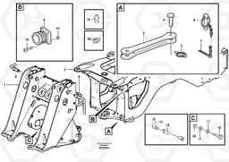 90854 Frame L110E S/N 2202- SWE, 61001- USA, 70401-BRA, Volvo Construction Equipment