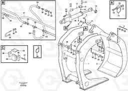 9203 Unloading grapple ATTACHMENTS ATTACHMENTS WHEEL LOADERS GEN. - C, Volvo Construction Equipment