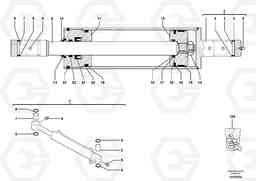 104446 Bucket cylinder EC30 TYPE 282, Volvo Construction Equipment
