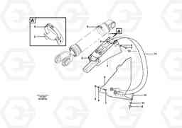 5511 Hose protection, lift cylinder L150E S/N 10002 - 11594, Volvo Construction Equipment