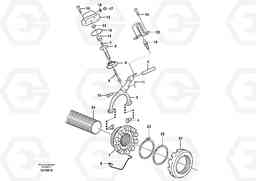 20819 Differential lock L110E S/N 2202- SWE, 61001- USA, 70401-BRA, Volvo Construction Equipment
