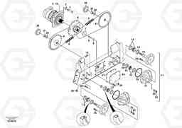 7581 Drivetrain components MC110, Volvo Construction Equipment