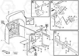 12986 Radiator casing L120E S/N 19804- SWE, 66001- USA, 71401-BRA, 54001-IRN, Volvo Construction Equipment