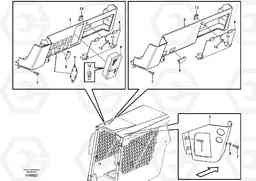 10443 Instrument panel MC80B, Volvo Construction Equipment