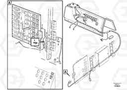 58516 Cable harness, automatic temperature control. L180E S/N 8002 - 9407, Volvo Construction Equipment