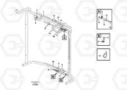 90472 Cable harness, radiator L120E S/N 19804- SWE, 66001- USA, 71401-BRA, 54001-IRN, Volvo Construction Equipment