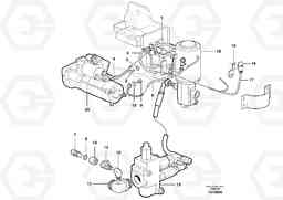 3507 Cable harness, secondary steering system. G900 MODELS S/N 39300 -, Volvo Construction Equipment