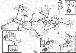 20242 Cable harness, rear L110E S/N 2202- SWE, 61001- USA, 70401-BRA, Volvo Construction Equipment