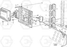 63753 Electrical distribution box L120E S/N 19804- SWE, 66001- USA, 71401-BRA, 54001-IRN, Volvo Construction Equipment