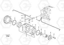 2937 Pump drive power take-off ECR145C, Volvo Construction Equipment