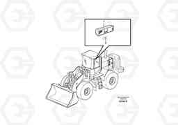 34896 Lighting, cab L180E S/N 8002 - 9407, Volvo Construction Equipment