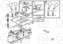 99243 Servo valve L180E S/N 8002 - 9407, Volvo Construction Equipment