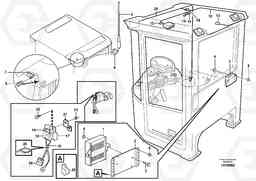 103569 Voltage converter and cable harness for radio. L180E S/N 8002 - 9407, Volvo Construction Equipment