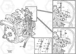 84242 Heating system MC80B, Volvo Construction Equipment