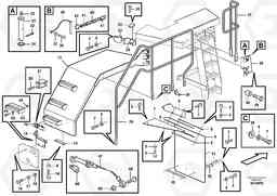 42451 Swing out rear mudguard L330E, Volvo Construction Equipment