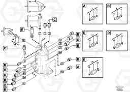 38561 Swivel joint equipment ECR38 TYPE 602, Volvo Construction Equipment