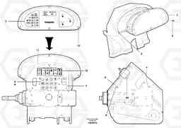 11858 Contronics and display unit G900 MODELS S/N 39300 -, Volvo Construction Equipment