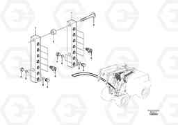 91155 Testing block with fitting parts L180F HL HIGH-LIFT, Volvo Construction Equipment