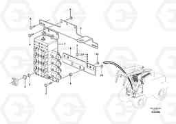 91429 Control valve with fitting parts. L180F HL HIGH-LIFT, Volvo Construction Equipment