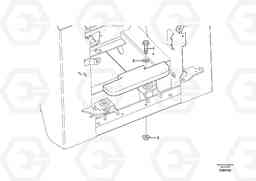 61253 Rear hitch and counterweight MC70B, Volvo Construction Equipment