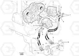 72796 Hydraulic Pump Circuit - AWD G900 MODELS S/N 39300 -, Volvo Construction Equipment