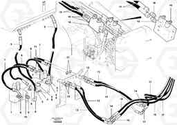 27527 Freewheeling Valve Hydraulic Circuit - AWD G900 MODELS S/N 39300 -, Volvo Construction Equipment