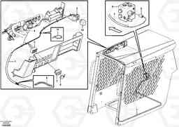 91972 Cable harness High Flow MC90B, Volvo Construction Equipment