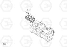 95884 Hydraulic system, oil cooling pump mount EC360B SER NO INT 12152- EU&NA 80001-, Volvo Construction Equipment