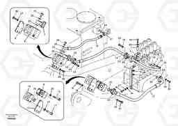 55440 Working hydraulic, hammer and shear for upper EC330B SER NO INT 10713- EU&NA 80001-, Volvo Construction Equipment