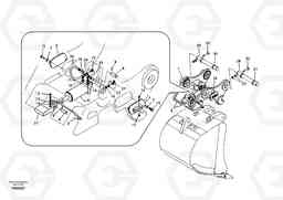 105952 Attachment bracket, quickfit EC360B SER NO INT 12152- EU&NA 80001-, Volvo Construction Equipment