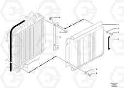 1814 Oil cooler EC30 TYPE 282, Volvo Construction Equipment