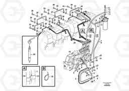 50210 Fuel pipes, injection pump - fuel filter - fuel injector L330E, Volvo Construction Equipment