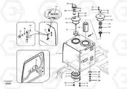 52767 Hydraulic oil tank EC460B SER NO INT 11515- EU&NA 80001-, Volvo Construction Equipment