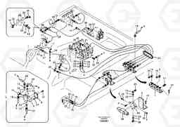 103393 Working hydraulic, hammer and shear for 1st pump flow EC460B SER NO INT 11515- EU&NA 80001-, Volvo Construction Equipment