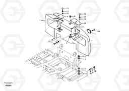 86472 Counterweights EC360B SER NO INT 12152- EU&NA 80001-, Volvo Construction Equipment