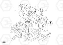 54640 Counterweights EC240B SER NO INT 12641- EU & NA 80001-, Volvo Construction Equipment