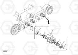 34729 Bottom roller EC55B, Volvo Construction Equipment