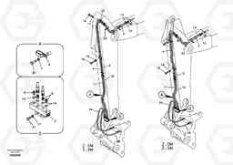 79514 Working hydraulic, quick fit on dipper arm EC210B, Volvo Construction Equipment