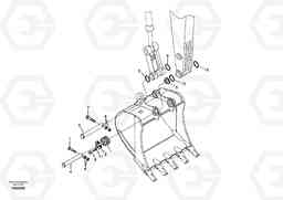 61536 Links to bucket EC330B SER NO INT 10713- EU&NA 80001-, Volvo Construction Equipment