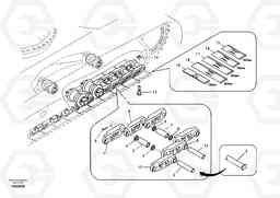 44123 Track chain EC290B SER NO INT 13562- EU & NA 80001-, Volvo Construction Equipment