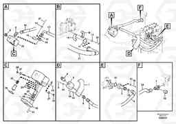 33903 Working hydraulic, hammer and shear for upper EC235C, Volvo Construction Equipment