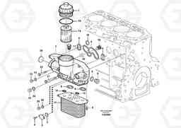 17635 Oil cooler EC140B, Volvo Construction Equipment