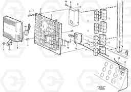 58035 Electrical distribution box L220E SER NO 4003 - 5020, Volvo Construction Equipment