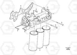 90771 Oil filter with fitting parts L350F, Volvo Construction Equipment