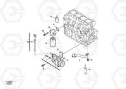 30419 Oil pump, oil filter L35B S/N186/187/188/1893000 - 6000, Volvo Construction Equipment